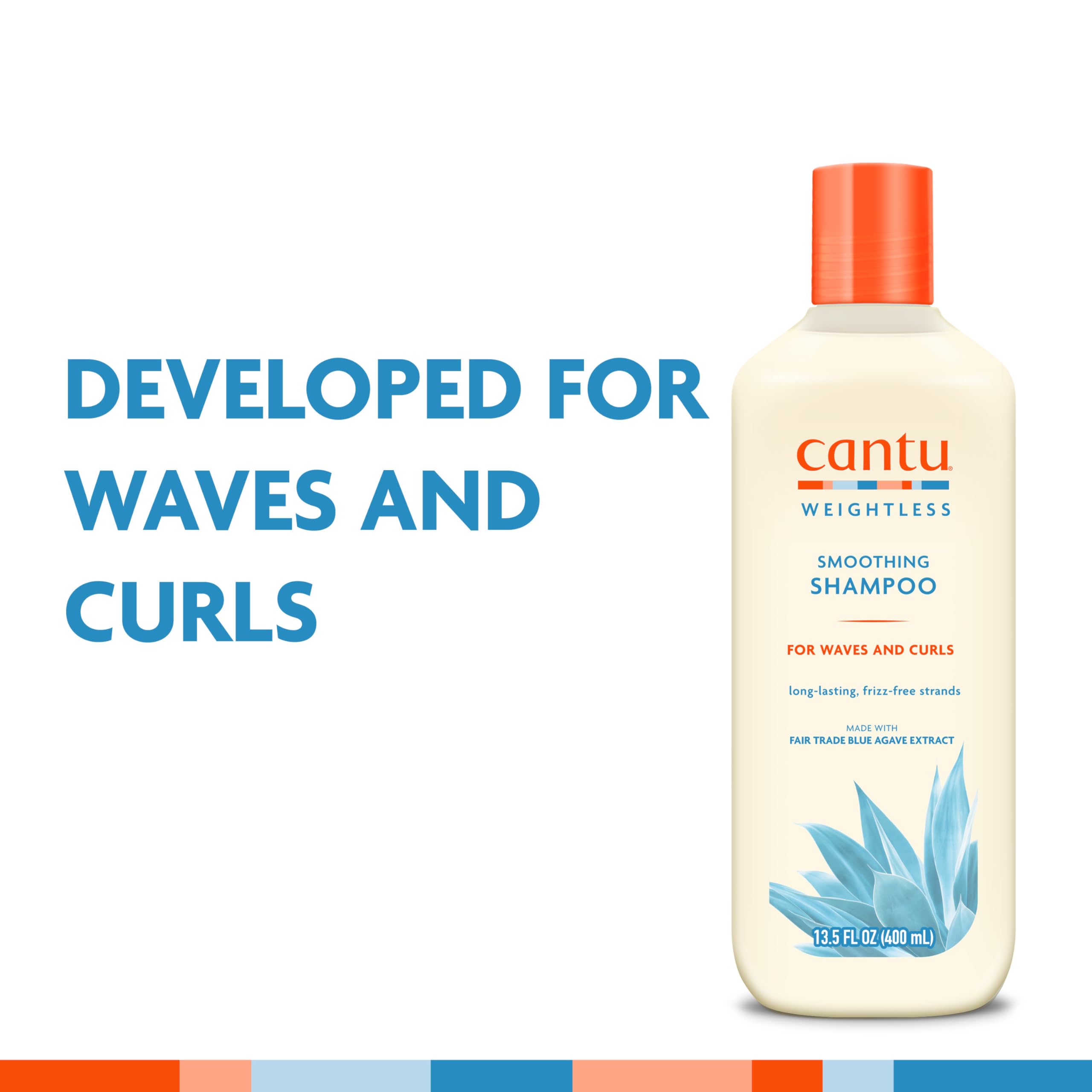 Cantu Weightless Smoothing Shampoo, 13.5 fl oz